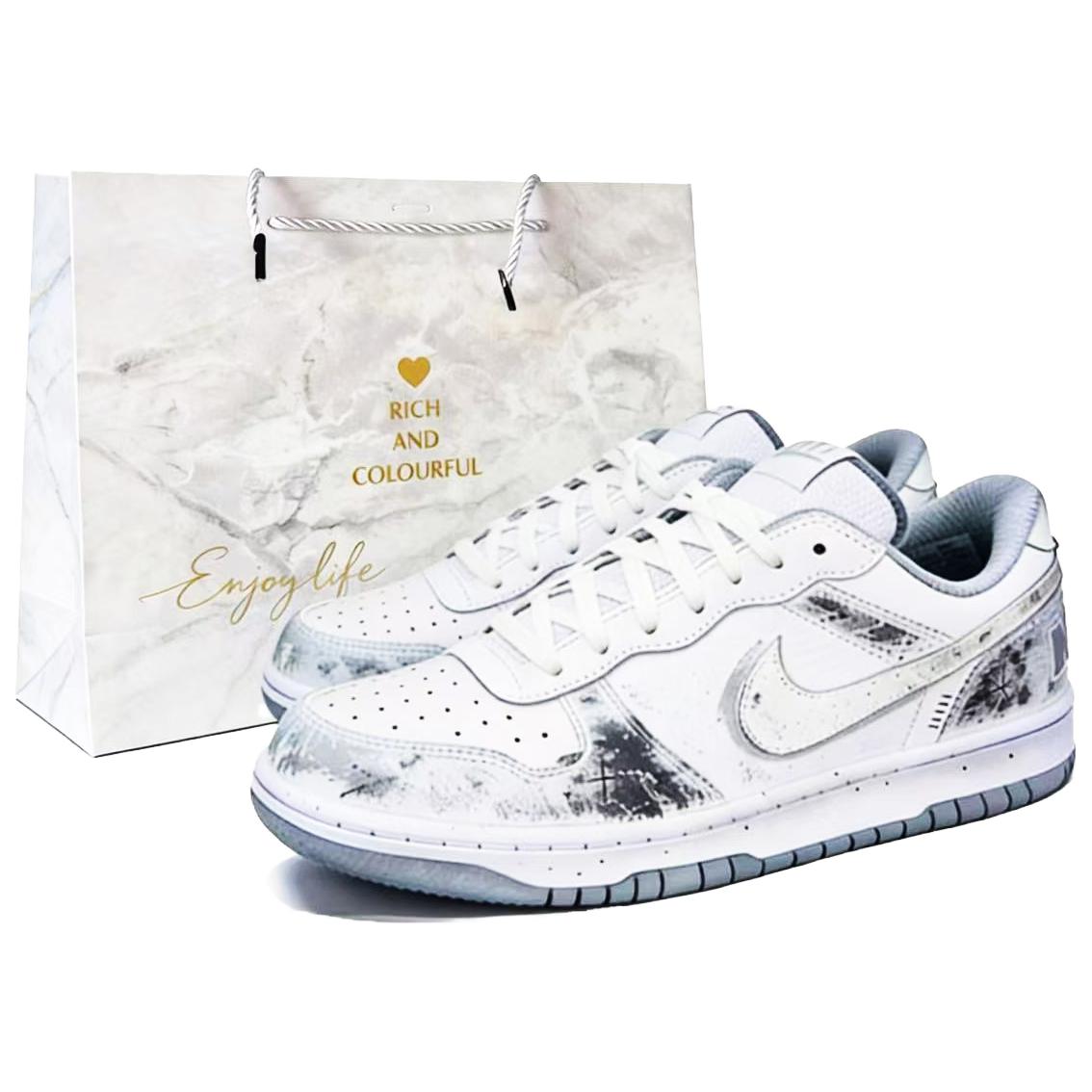 Nike Большие устойчивые к истиранию дышащие низкие кроссовки для скейтбординга Unisex черно-белые
Nike Большие устойчивые к истиранию дышащие низкие кроссовки для скейтбординга Unisex черно-белые