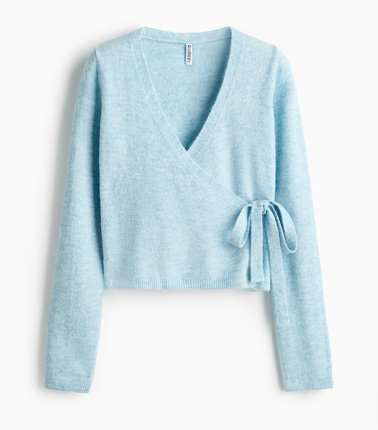 Кардиган H&M Wrap, голубой
Кардиган H&M Wrap, голубой