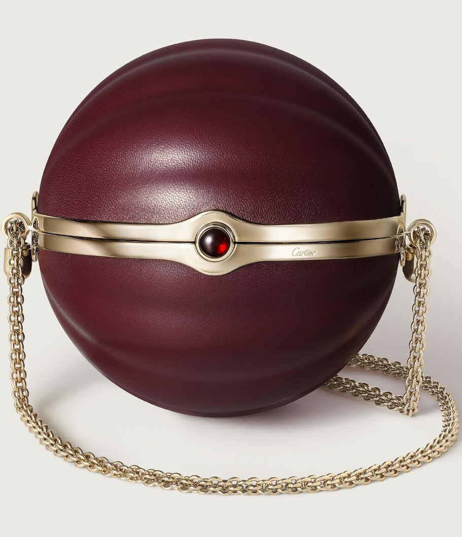 Сумка Cartier Round Cartier Soir, бордовый
Сумка Cartier Round Cartier Soir, бордовый