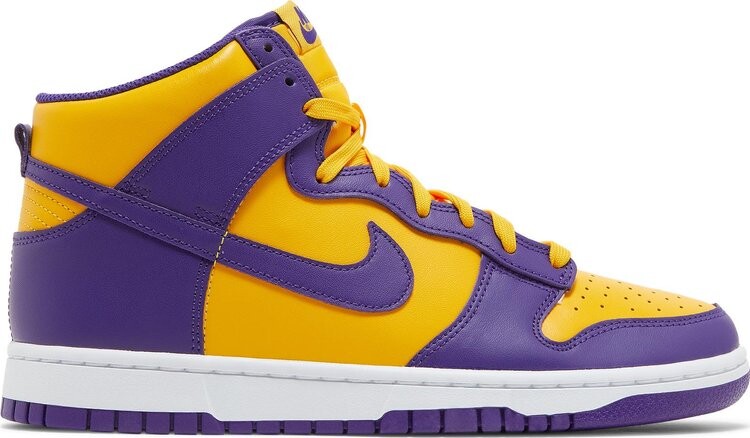 Кроссовки Nike Dunk High Lakers, фиолетовый
Кроссовки Nike Dunk High Lakers, фиолетовый