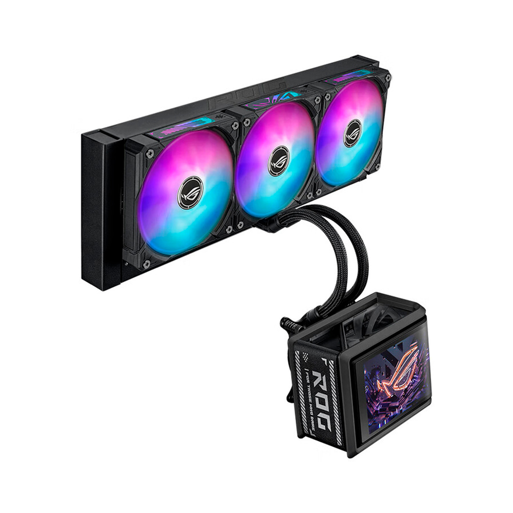 Система водяного охлаждения Asus Rog RYUO IV SLC 360 ARGB, чёрный
Система водяного охлаждения Asus Rog RYUO IV SLC 360 ARGB, чёрный