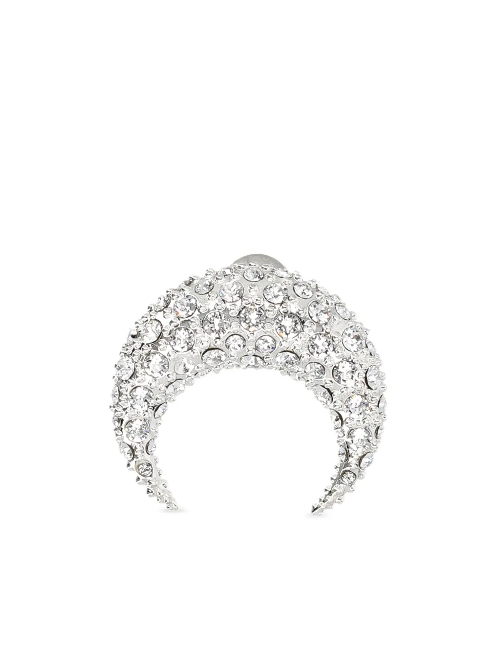 Серьга Moon со стразами Marine Serre, серебристый
Серьга Moon со стразами Marine Serre, серебристый