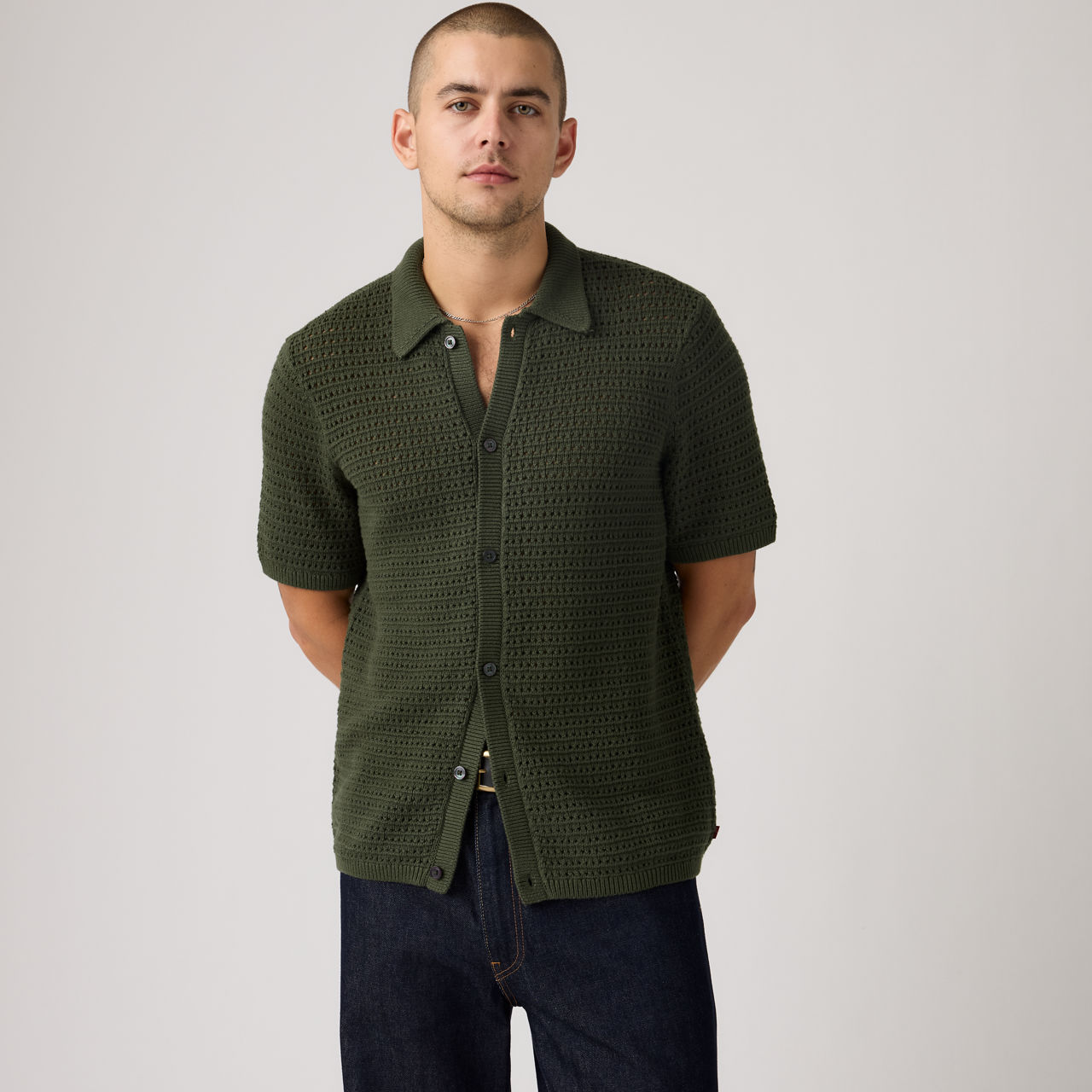 Трикотажная рубашка-свитер Levi's, Deep Depths - Green
Трикотажная рубашка-свитер Levi's, Deep Depths - Green