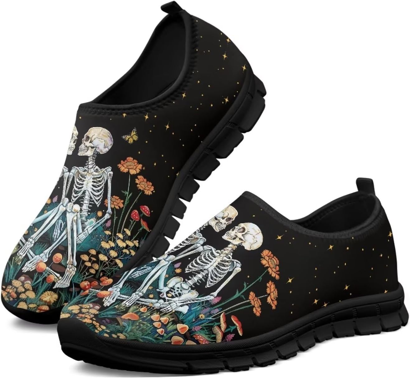 Мужские кроссовки с изображением черепа, повседневные, низкие, спортивные, на плоской подошве, слипоны, нескользящие, удобные, для бега на улице Qoiuvncy, Couple Skeletons
Мужские кроссовки с изображением черепа, повседневные, низкие, спортивные, на плоской подошве, слипоны, нескользящие, удобные, для бега на улице Qoiuvncy, Couple Skeletons