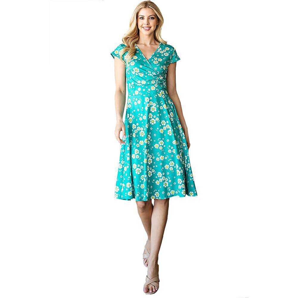 Женское однотонное платье с v-образным вырезом и принтом Haute Edition, цвет Teal Floral
Женское однотонное платье с v-образным вырезом и принтом Haute Edition, цвет Teal Floral