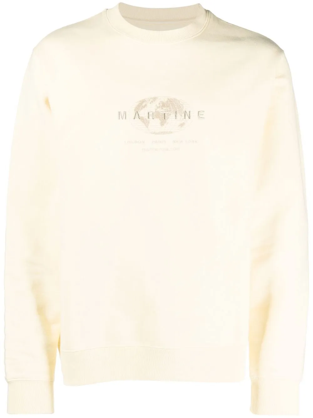 Толстовка с вышитым логотипом Martine Rose, желтый
Толстовка с вышитым логотипом Martine Rose, желтый