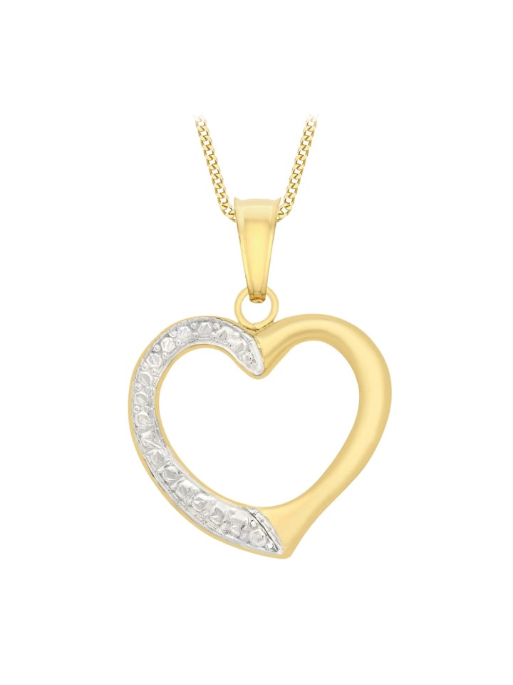 Lucardi Золотое колье в форме сердца (375 пробы)
Lucardi Золотое колье в форме сердца (375 пробы)