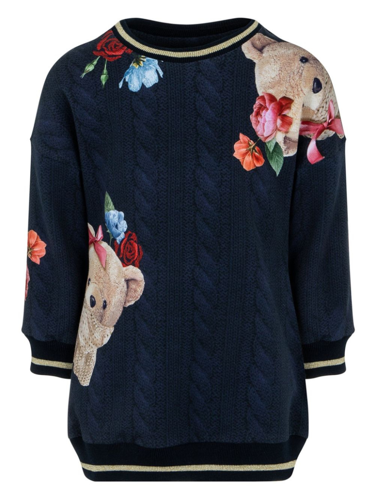 Lapin House платье с принтом Teddy Bear, синий
Lapin House платье с принтом Teddy Bear, синий