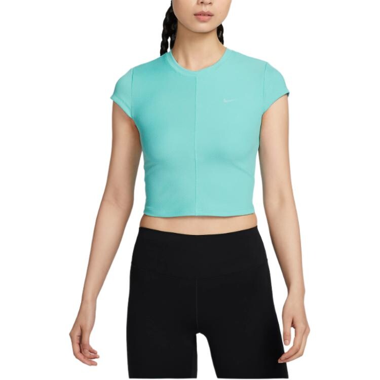 Одежда Футболка женская синяя Nike
Одежда Футболка женская синяя Nike