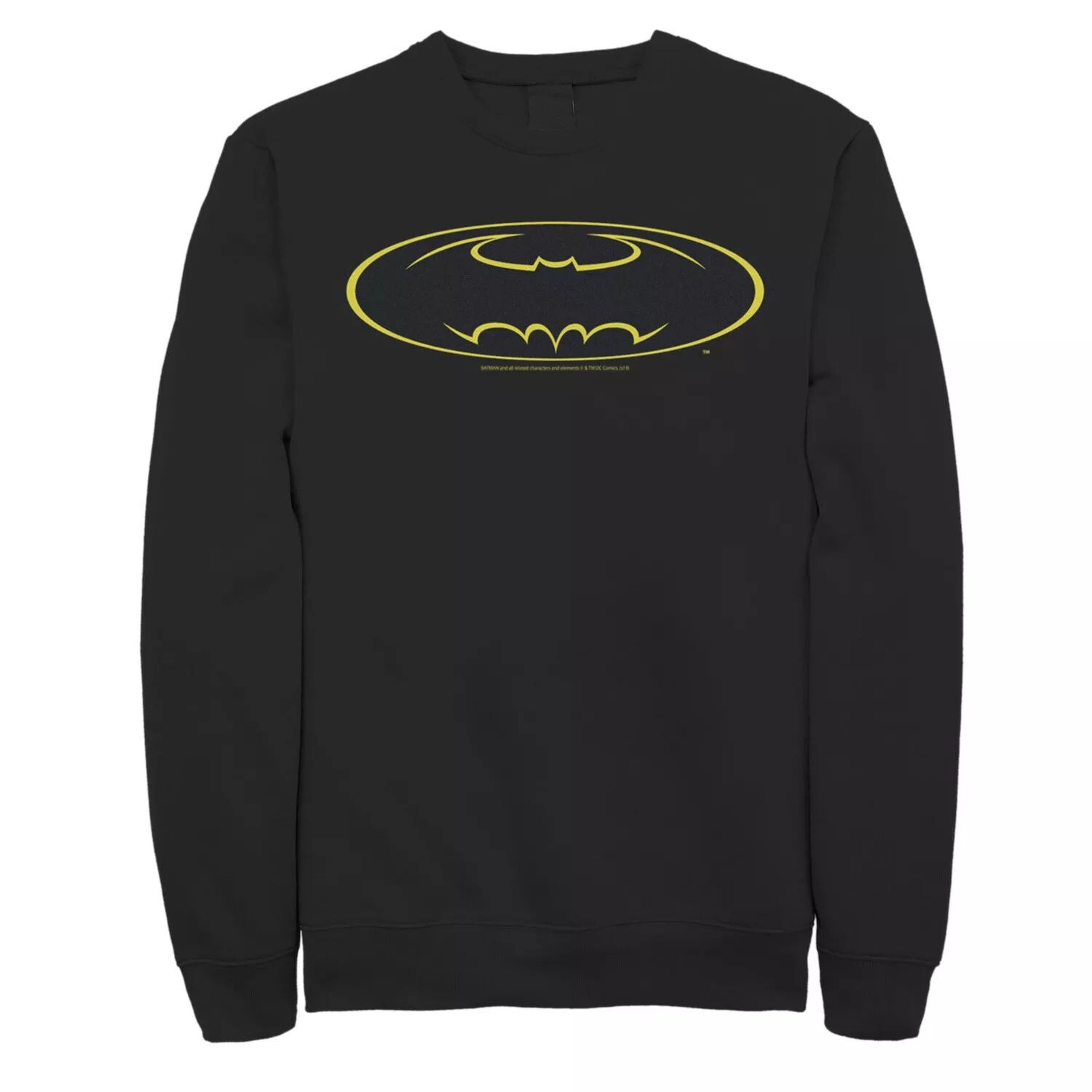 Мужская толстовка с логотипом Batman Yellow Line DC Comics, черный
Мужская толстовка с логотипом Batman Yellow Line DC Comics, черный