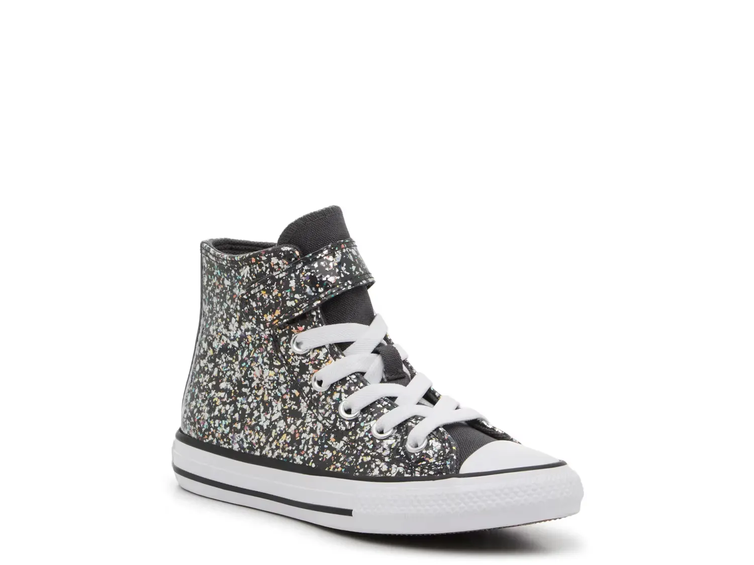 Кроссовки Chuck Taylor All Star Glitter High-Top - детские Converse, Dark Grey/Multicolor
Кроссовки Chuck Taylor All Star Glitter High-Top - детские Converse, Dark Grey/Multicolor