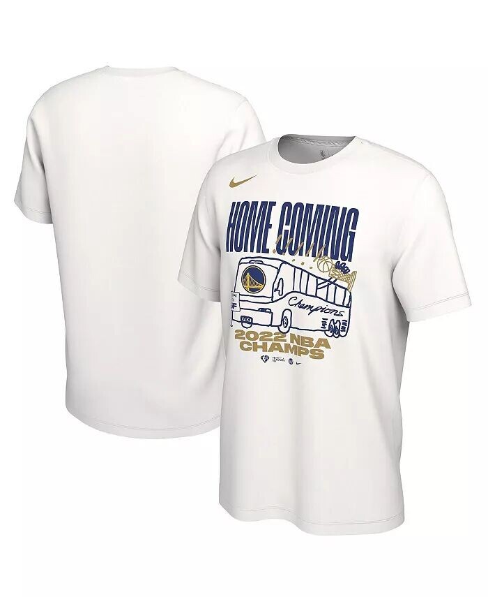 Мужская белая футболка Golden State Warriors 2022 NBA Finals Champions Celebration Parade Nike, белый
Мужская белая футболка Golden State Warriors 2022 NBA Finals Champions Celebration Parade Nike, белый