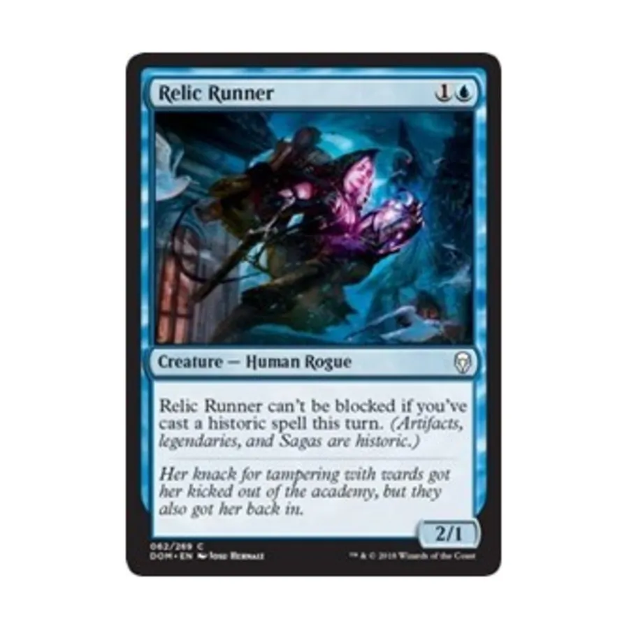 CCG Бегущий за реликвиями (клавиша C), MTG - Dominaria 
CCG Бегущий за реликвиями (клавиша C), MTG - Dominaria