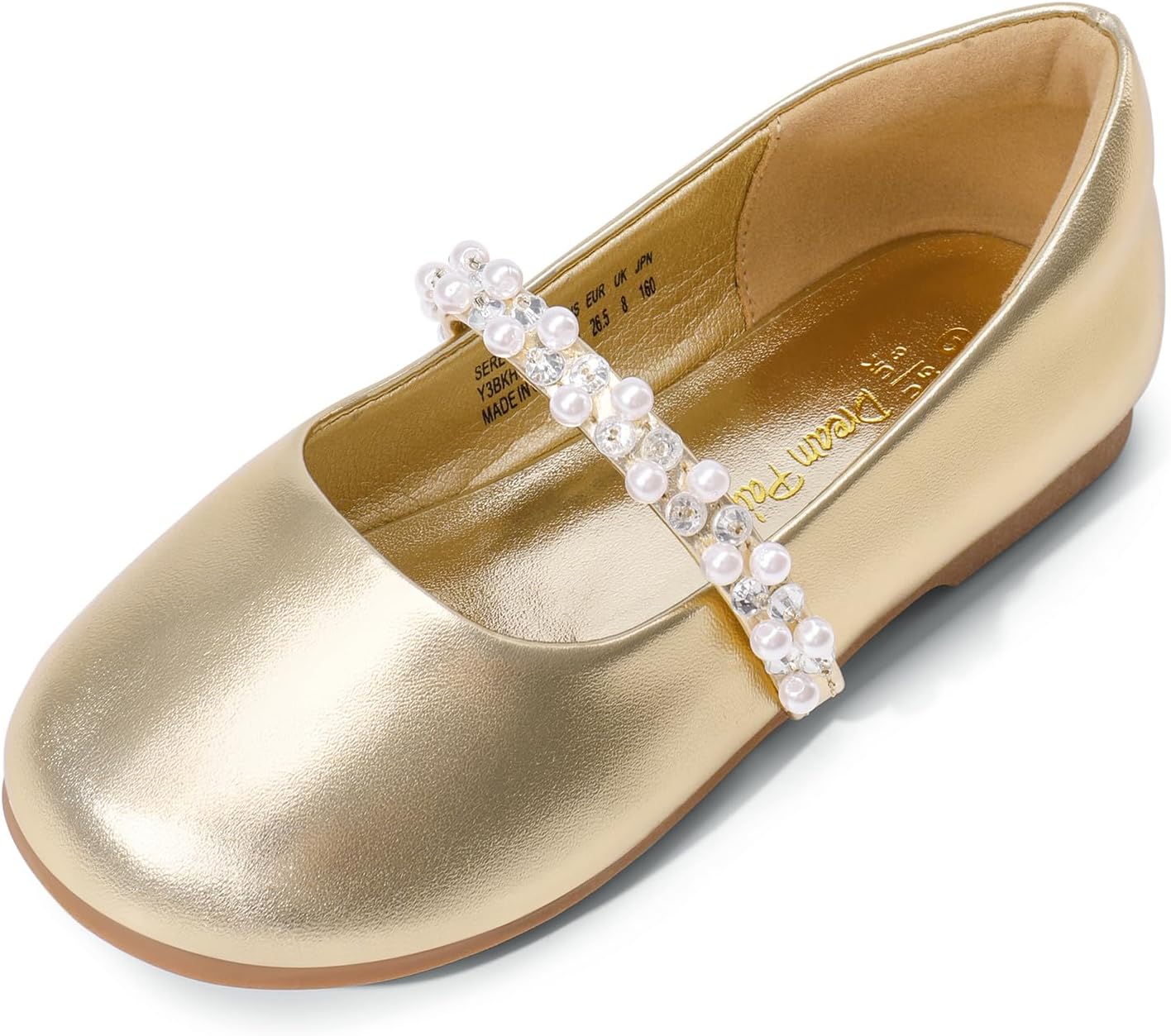 Туфли для девочек DREAM PAIRS Mary Jane Ballerina Flats для свадьбы, вечеринок (малыши/маленькие дети/старшие дети), золотой
Туфли для девочек DREAM PAIRS Mary Jane Ballerina Flats для свадьбы, вечеринок (малыши/маленькие дети/старшие дети), золотой