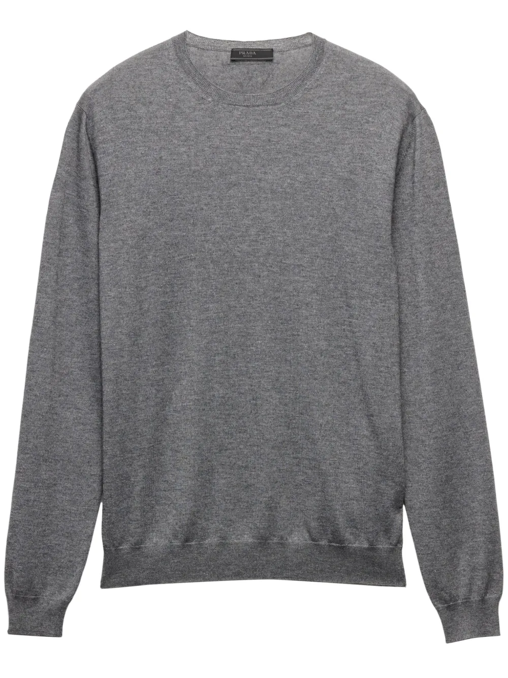 Свитер с круглым вырезом Prada, серый
Свитер с круглым вырезом Prada, серый