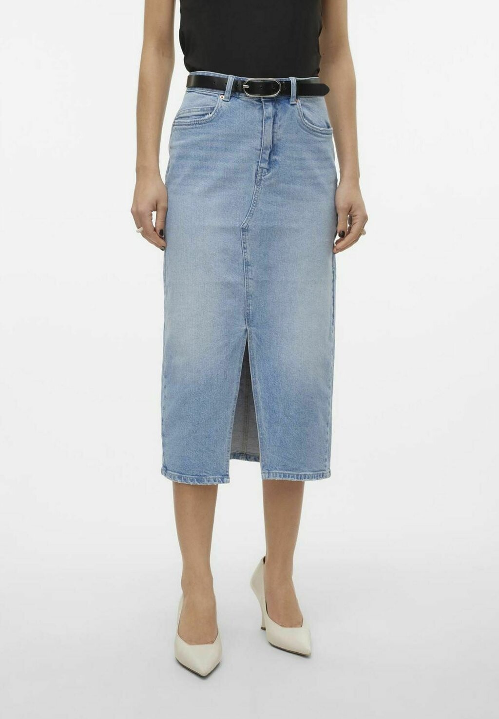 Юбка-карандаш VMVERI CALF SKIRT Vero Moda, цвет light blue denim
Юбка-карандаш VMVERI CALF SKIRT Vero Moda, цвет light blue denim