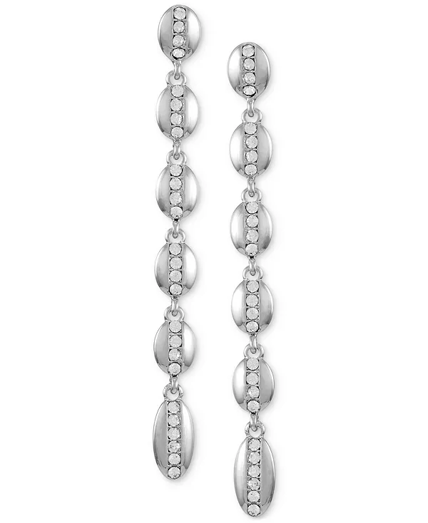 Серьги-Подвески овальной формы с золотистым паве Vince Camuto, silver
Серьги-Подвески овальной формы с золотистым паве Vince Camuto, silver