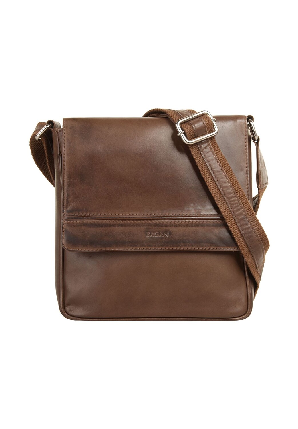 Сумка через плечо, натуральная кожа BAGAN, коричневый
Сумка через плечо, натуральная кожа BAGAN, коричневый
