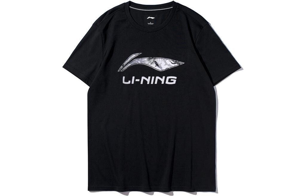 Футболка унисекс черная Lining, черный
Футболка унисекс черная Lining, черный