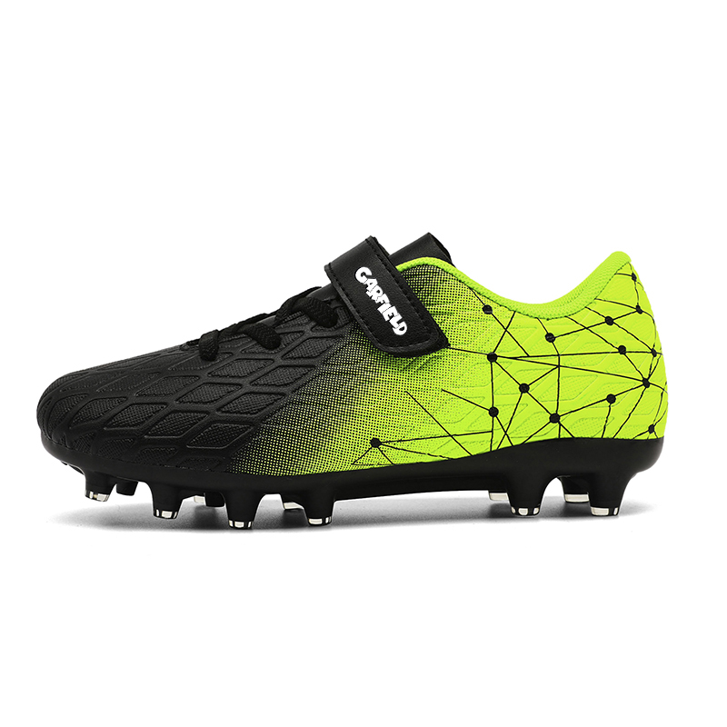 Футбольные бутсы детские, с низким верхом, устойчивые к истиранию и отскоку, дышащие, легкие, с амортизаторами JIAFEIMAO, черный
Футбольные бутсы детские, с низким верхом, устойчивые к истиранию и отскоку, дышащие, легкие, с амортизаторами JIAFEIMAO, черный