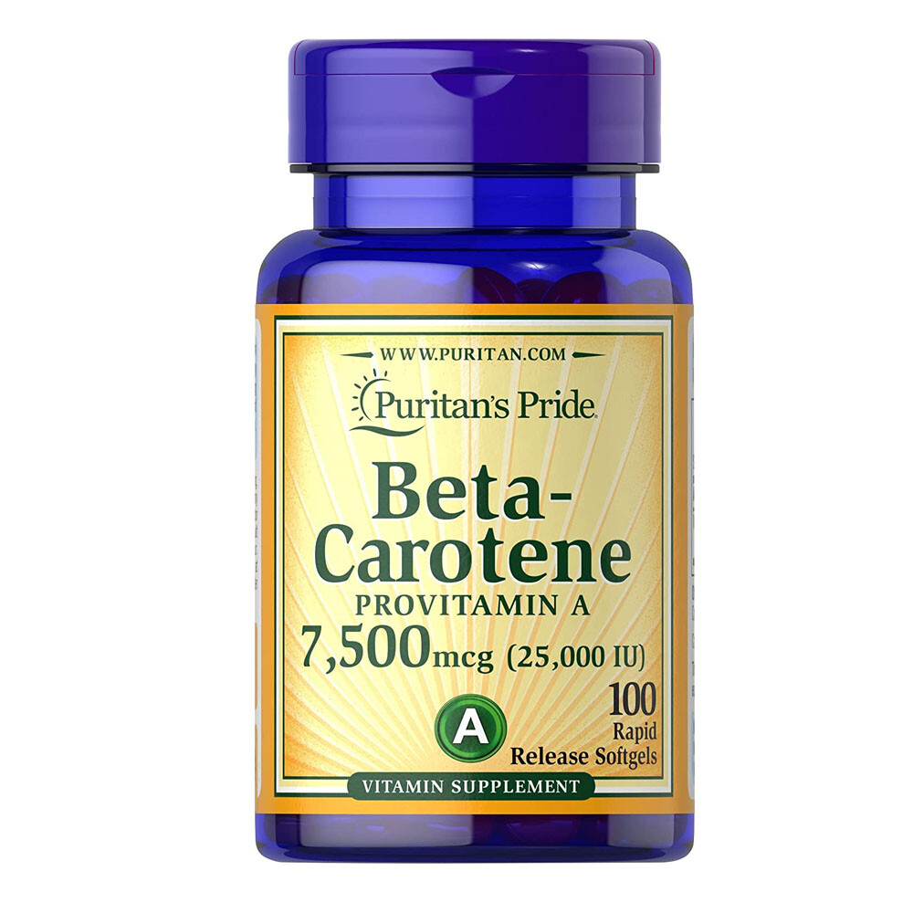 Бета-каротин Puritan's Pride 25 000 МЕ
Бета-каротин Puritan's Pride 25 000 МЕ