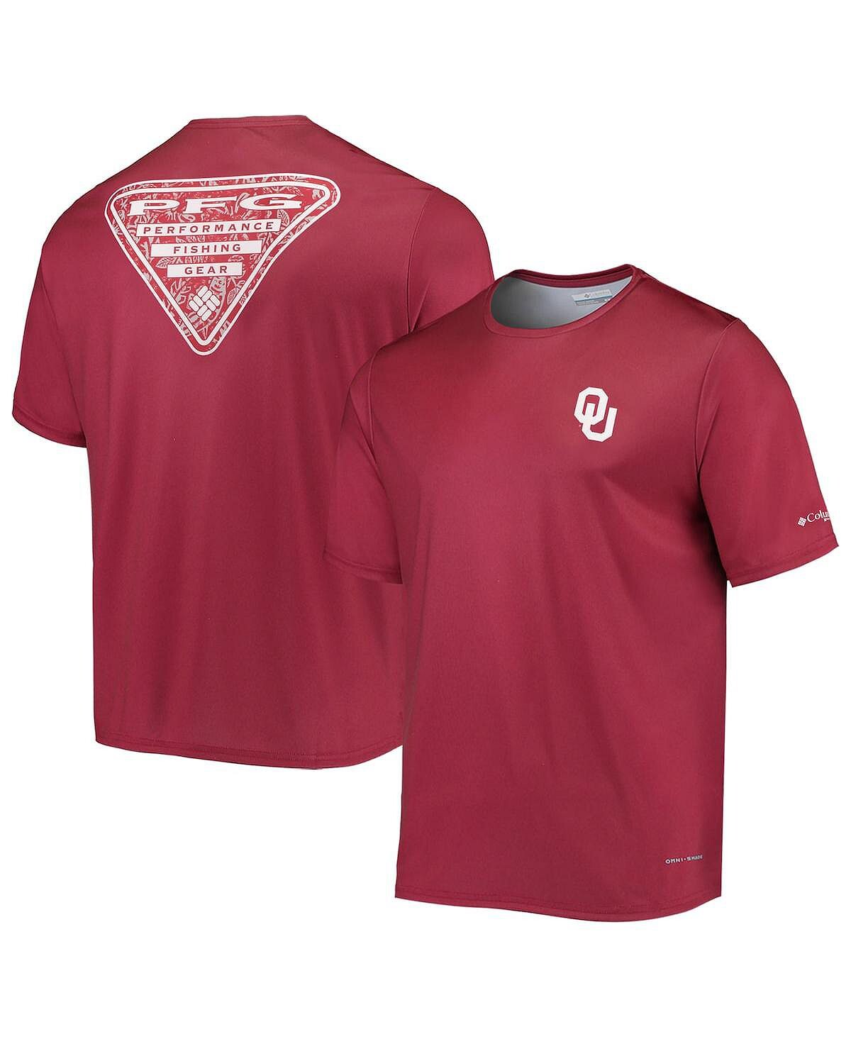 Мужская темно-красная футболка oklahoma sooners terminal tackle omni-shade Columbia
Мужская темно-красная футболка oklahoma sooners terminal tackle omni-shade Columbia