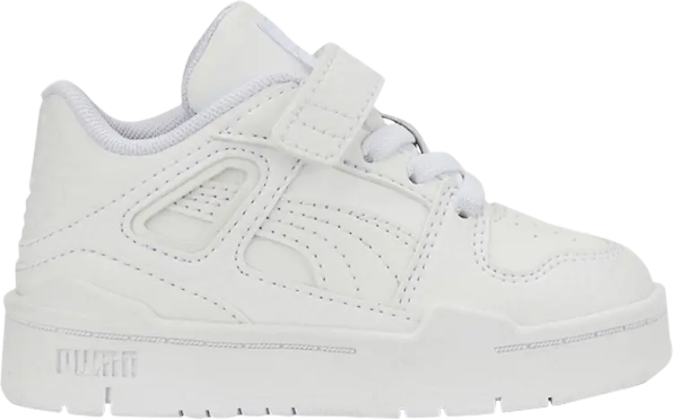 Кроссовки Puma Slipstream Leather Infant Triple White, белый
Кроссовки Puma Slipstream Leather Infant Triple White, белый