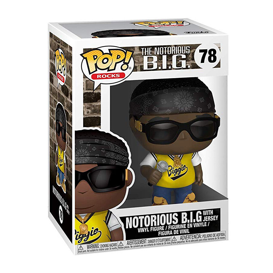 Фигурка Funko Pop! Rocks The Notorious B.I.G. with Jersey
Фигурка Funko Pop! Rocks The Notorious B.I.G. with Jersey