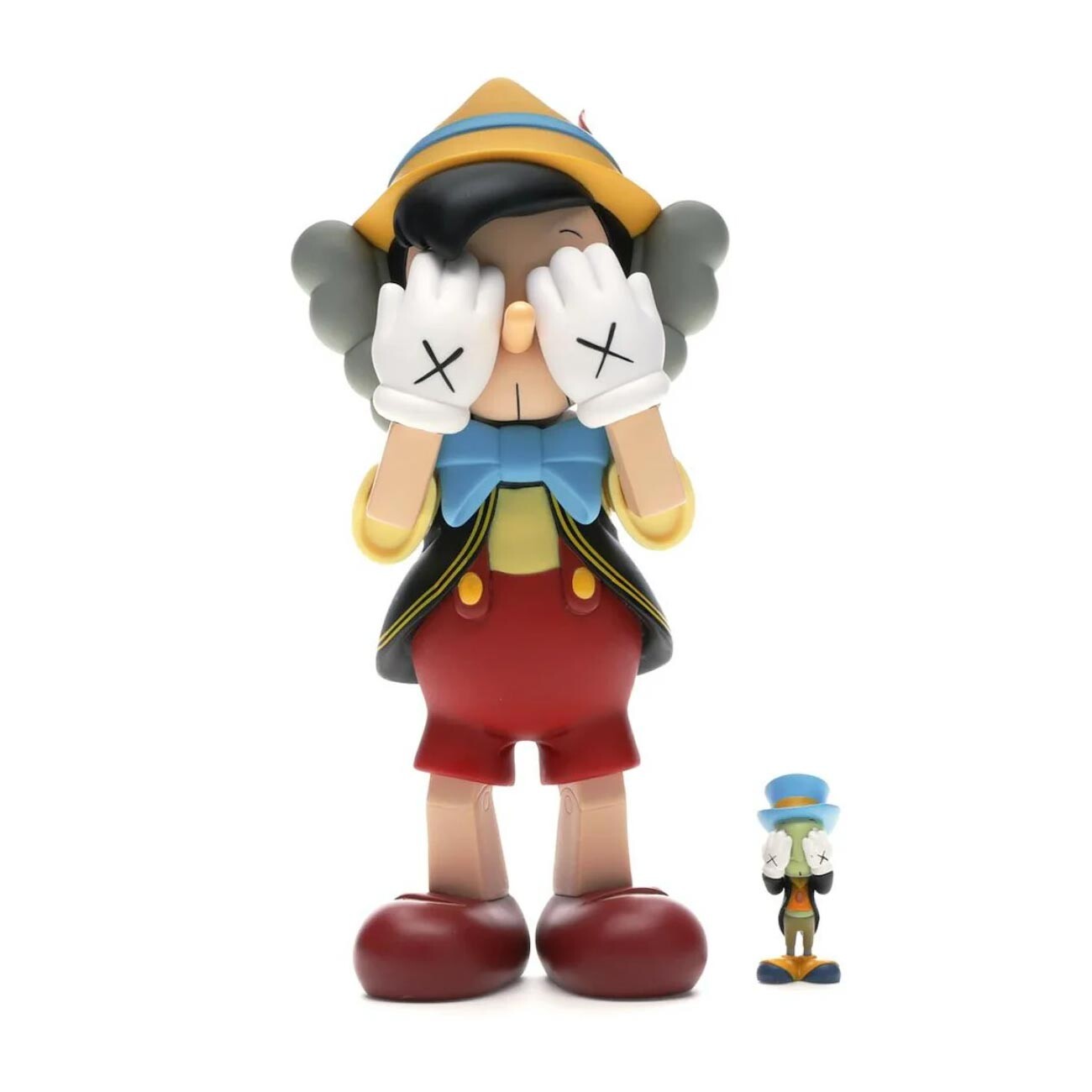 Виниловая фигурка Kaws Pinocchio & Jiminy Cricket, мультиколор
Виниловая фигурка Kaws Pinocchio & Jiminy Cricket, мультиколор
