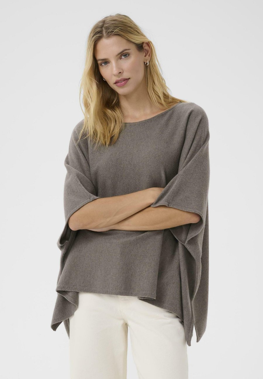 Топ Part Two TILANNA PONCHO CAPE, Melange/Mottled Grey
Топ Part Two TILANNA PONCHO CAPE, Melange/Mottled Grey