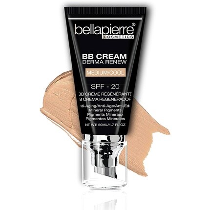 Bellapierre BB Cream SPF 20 Консилер, тональный крем, увлажняющий крем, нетоксичный, без парабенов, аппликатор с помпой, 48 грамм, средний прохладный Bellapierre Cosmetics
Bellapierre BB Cream SPF 20 Консилер, тональный крем, увлажняющий крем, нетоксичный, без парабенов, аппликатор с помпой, 48 грамм, средний прохладный Bellapierre Cosmetics