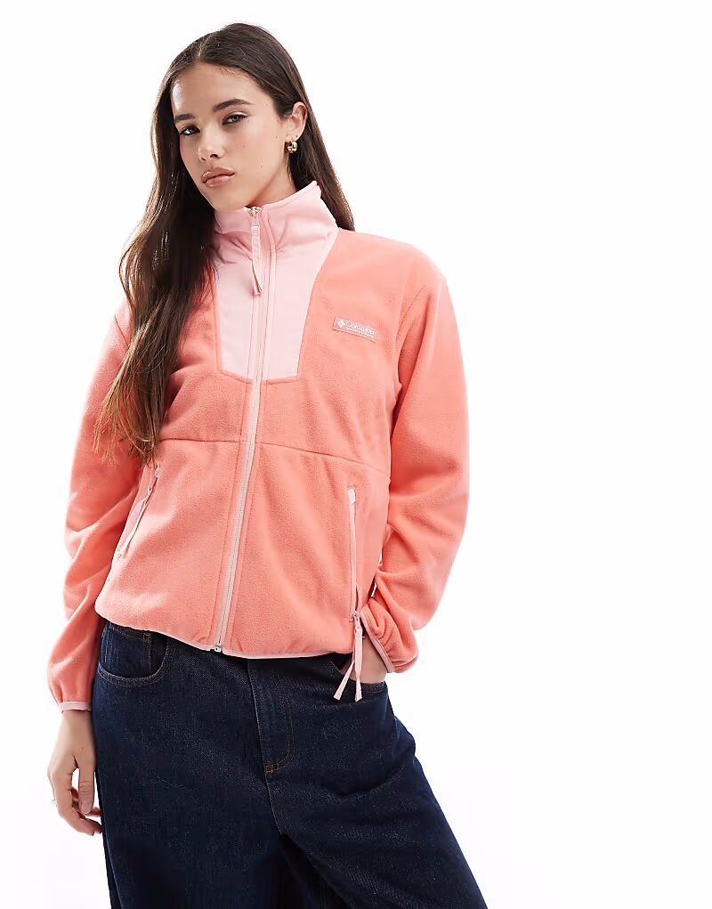 Флисовая кофта Columbia Sequoia Grove с застежкой-молнией красного цвета
Флисовая кофта Columbia Sequoia Grove с застежкой-молнией красного цвета