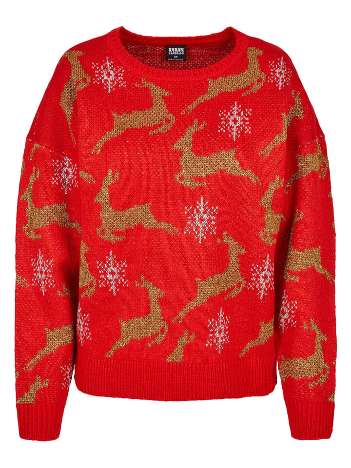 Пуловер Urban Classics, цвет red/gold
Пуловер Urban Classics, цвет red/gold