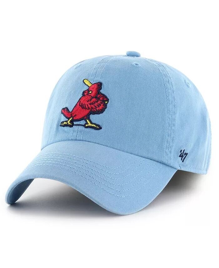Мужская голубая приталенная шляпа St. Louis Cardinals Cooperstown Collection Franchise '47 Brand, синий
Мужская голубая приталенная шляпа St. Louis Cardinals Cooperstown Collection Franchise '47 Brand, синий