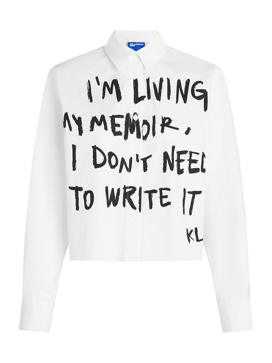Блуза KARL LAGERFELD JEANS, белый
Блуза KARL LAGERFELD JEANS, белый