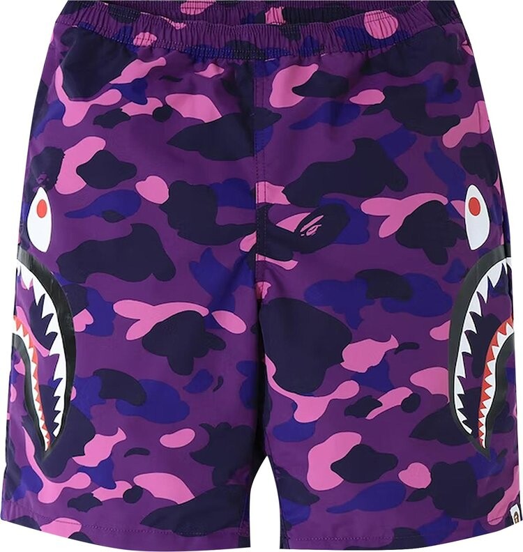 Шорты BAPE Color Camo Side Shark Beach Shorts 'Purple', фиолетовый
Шорты BAPE Color Camo Side Shark Beach Shorts 'Purple', фиолетовый