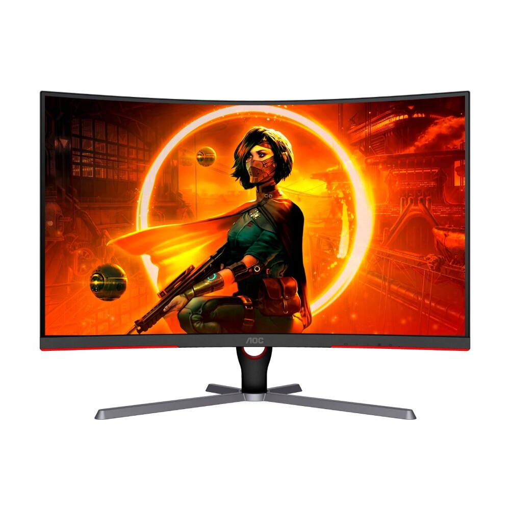 Монитор игровой изогнутый AOC CQ32G3SE, 31.5", QHD, VA, 165 Гц, чёрный
Монитор игровой изогнутый AOC CQ32G3SE, 31.5", QHD, VA, 165 Гц, чёрный
