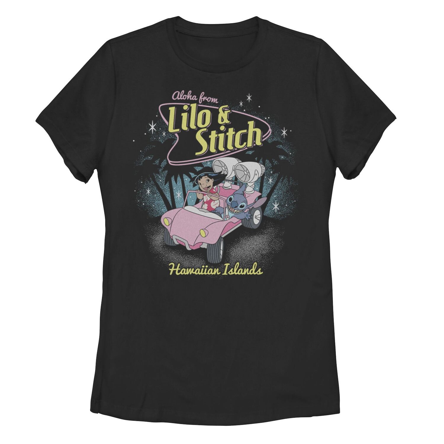 Детская футболка с изображением автомобиля Disney Lilo & Stitch Aloha с Гавайских островов Licensed Character
Детская футболка с изображением автомобиля Disney Lilo & Stitch Aloha с Гавайских островов Licensed Character