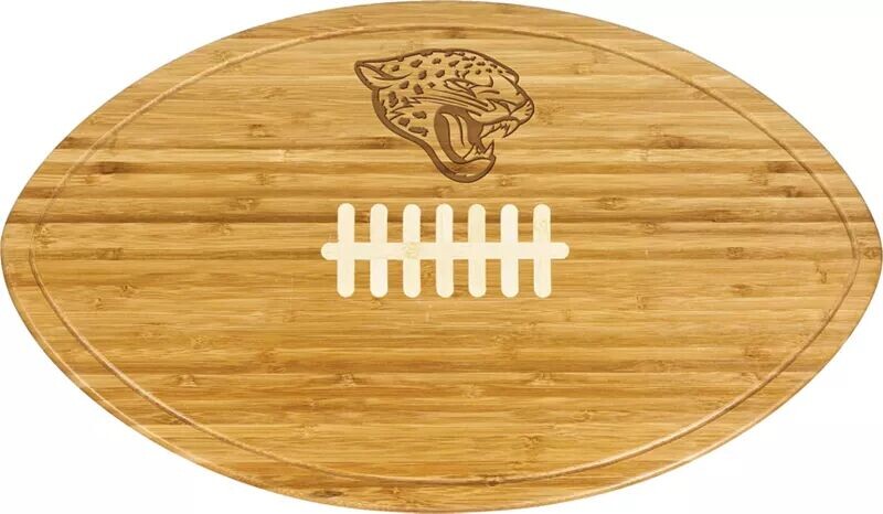 Picnic Time Джексонвилл Ягуарс Разделочная доска в форме футбольного мяча 
Picnic Time Джексонвилл Ягуарс Разделочная доска в форме футбольного мяча