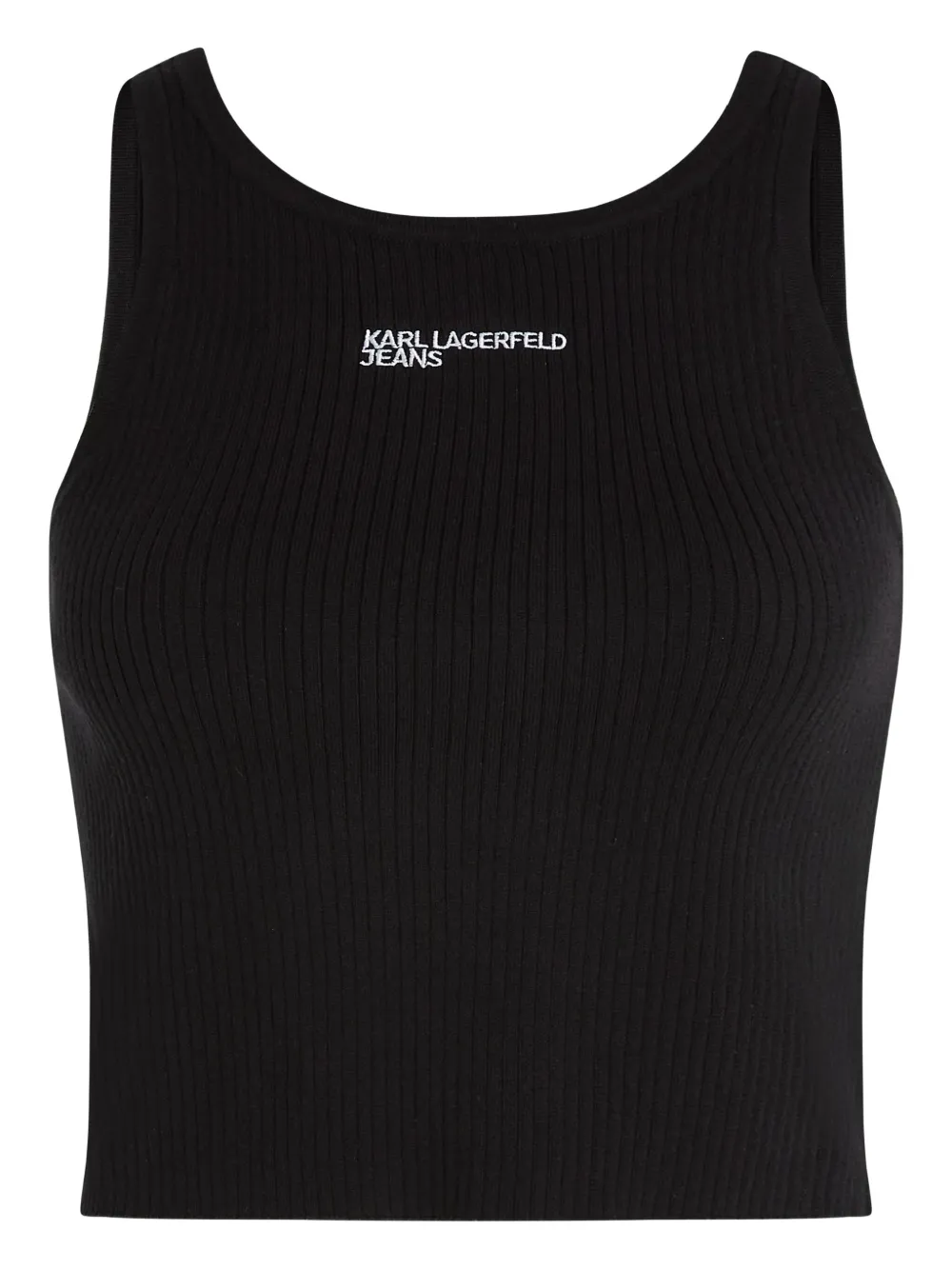 Топ в рубчик Karl Lagerfeld Jeans, черный
Топ в рубчик Karl Lagerfeld Jeans, черный