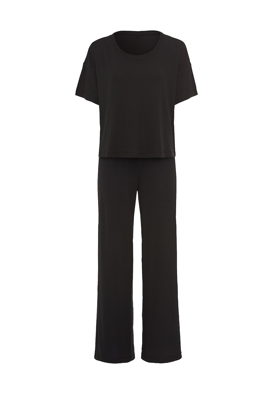 Пижама LSCN by LASCANA, черный
Пижама LSCN by LASCANA, черный