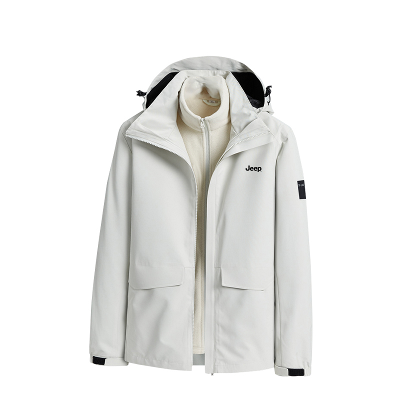 Jeep Куртка горная с капюшоном унисекс, Ecru
Jeep Куртка горная с капюшоном унисекс, Ecru