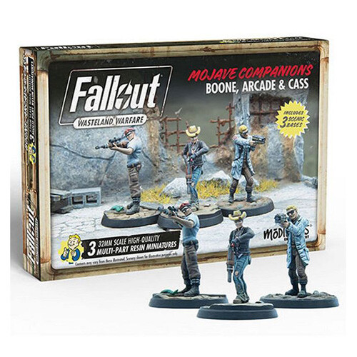 Фигурки Fallout Wasteland Warfare: Boone, Arcade And Cass Modiphius
Фигурки Fallout Wasteland Warfare: Boone, Arcade And Cass Modiphius