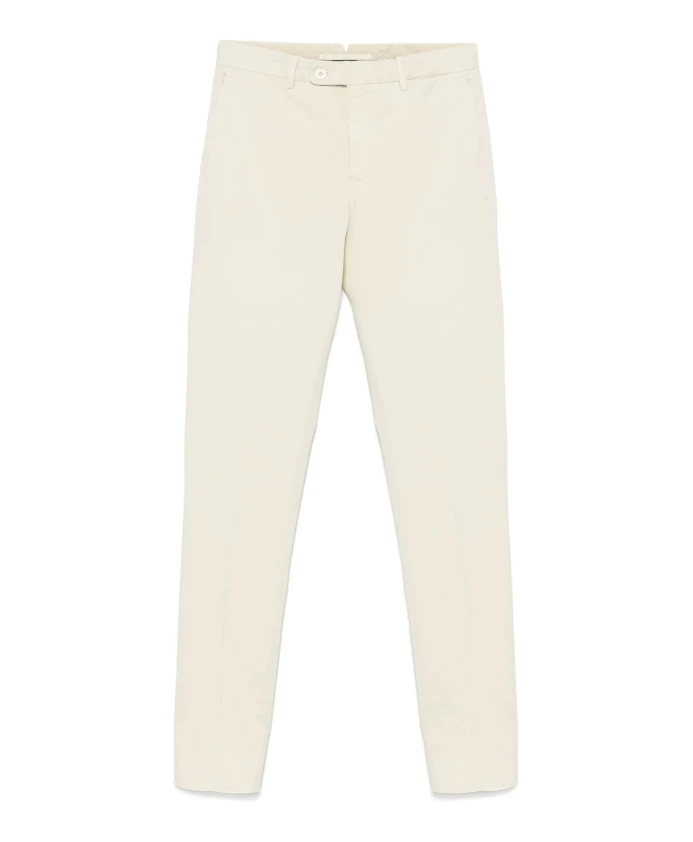 Бежевые хлопковые брюки с карманами Incotex, бежевый
Бежевые хлопковые брюки с карманами Incotex, бежевый