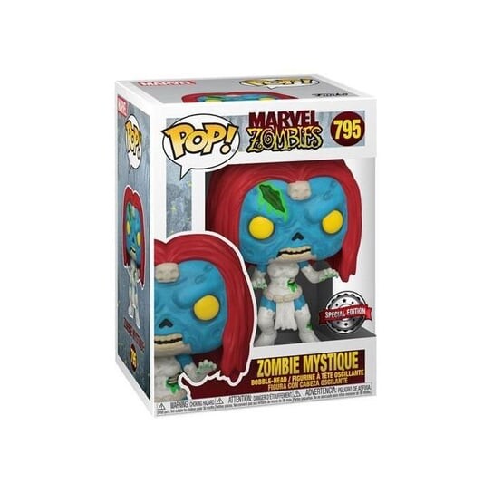 Funko POP! Marvel, коллекционная фигурка, Zombie Mystique, Special Edition
Funko POP! Marvel, коллекционная фигурка, Zombie Mystique, Special Edition