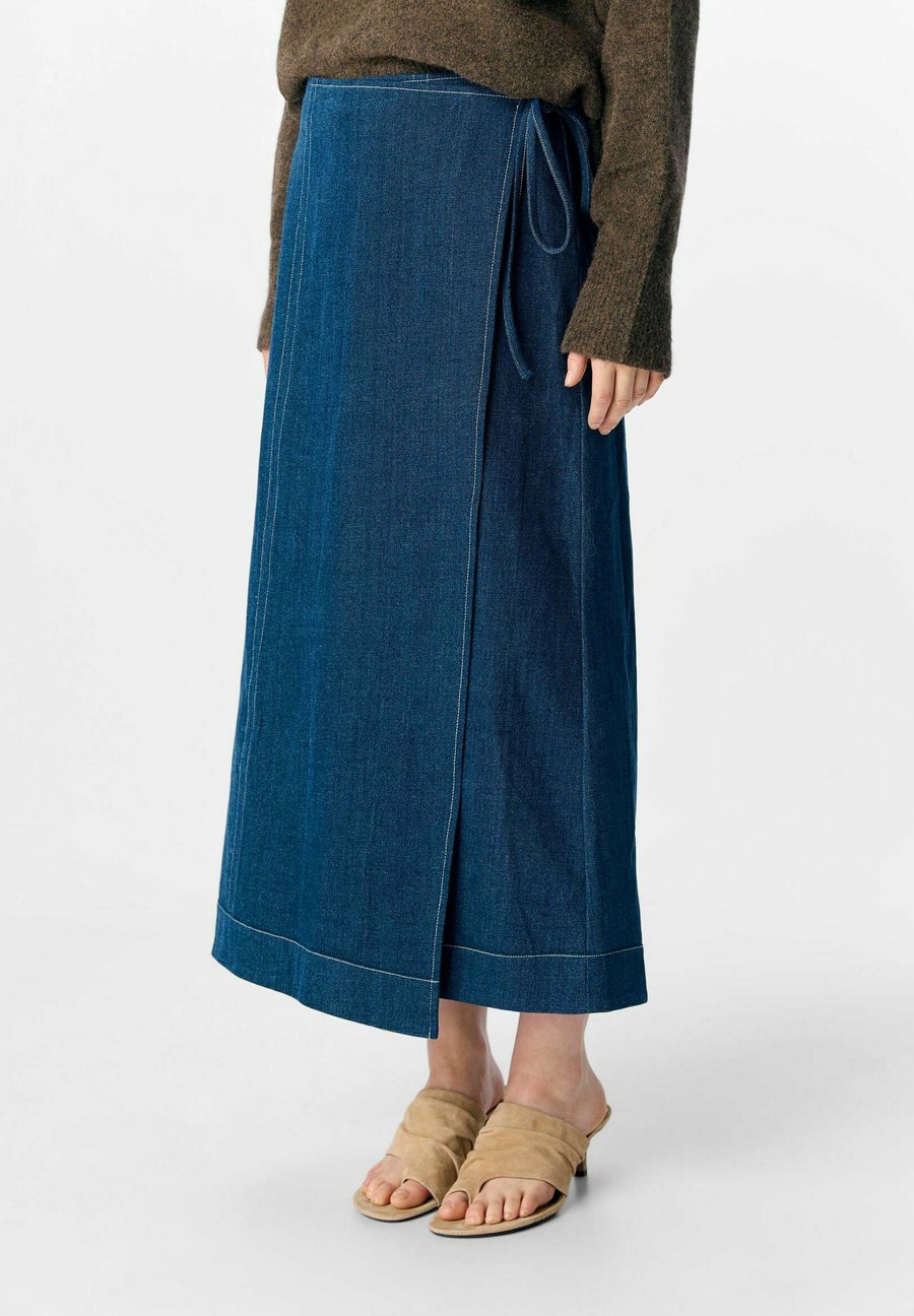 Юбка Object Wrap skirt, Dark Medium Blue Denim/Blue Denim
Юбка Object Wrap skirt, Dark Medium Blue Denim/Blue Denim