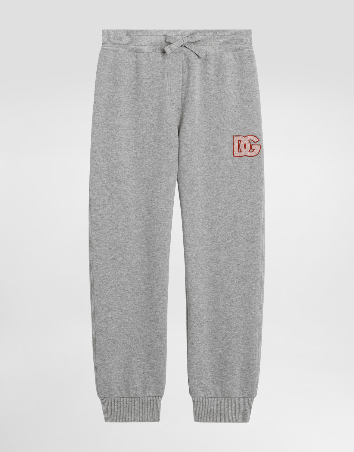 Укороченные флисовые брюки оверсайз с вышивкой DG Dolce&Gabbana, серый
Укороченные флисовые брюки оверсайз с вышивкой DG Dolce&Gabbana, серый