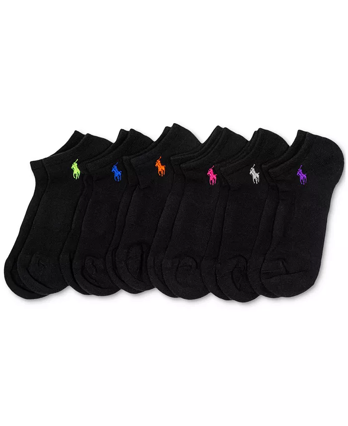 Женские носки с мягкой подушкой, 6 пар, низкие Polo Ralph Lauren, красный
Женские носки с мягкой подушкой, 6 пар, низкие Polo Ralph Lauren, красный