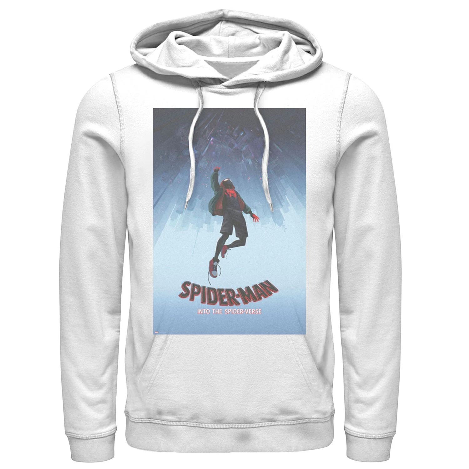Мужская толстовка с капюшоном и графическим плакатом Marvel Spiderverse Upside Down City
Мужская толстовка с капюшоном и графическим плакатом Marvel Spiderverse Upside Down City