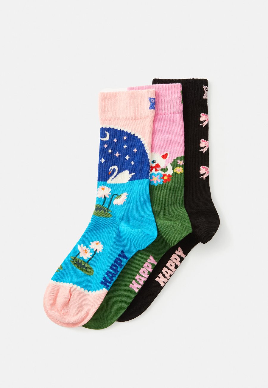 Носки Happy Socks SWAN LAKE & KITTEN & BOW SOCKS UNISEX 3 PACK, Multi/Multi-Coloured
Носки Happy Socks SWAN LAKE & KITTEN & BOW SOCKS UNISEX 3 PACK, Multi/Multi-Coloured